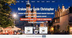 Desktop Screenshot of cracowguide.com.pl